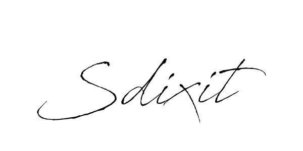 Make a beautiful signature design for name Sdixit. Use this online signature maker to create a handwritten signature for free. Sdixit signature style 6 images and pictures png