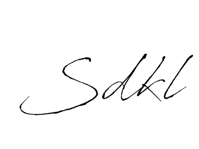 Similarly Antro_Vectra is the best handwritten signature design. Signature creator online .You can use it as an online autograph creator for name Sdkl. Sdkl signature style 6 images and pictures png