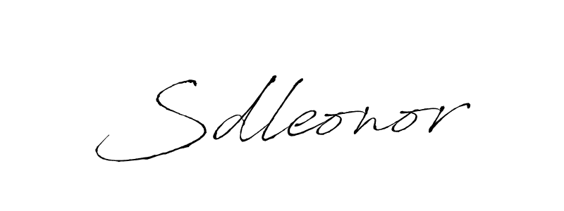 if you are searching for the best signature style for your name Sdleonor. so please give up your signature search. here we have designed multiple signature styles  using Antro_Vectra. Sdleonor signature style 6 images and pictures png