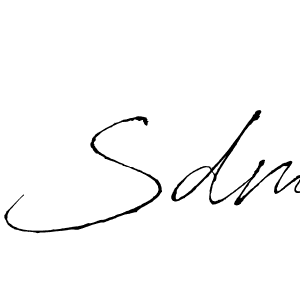 This is the best signature style for the Sdm name. Also you like these signature font (Antro_Vectra). Mix name signature. Sdm signature style 6 images and pictures png