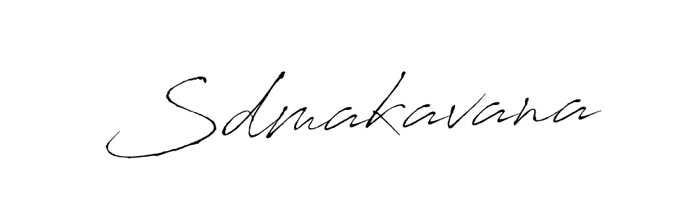 Also You can easily find your signature by using the search form. We will create Sdmakavana name handwritten signature images for you free of cost using Antro_Vectra sign style. Sdmakavana signature style 6 images and pictures png