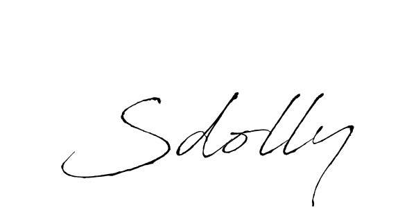Best and Professional Signature Style for Sdolly. Antro_Vectra Best Signature Style Collection. Sdolly signature style 6 images and pictures png