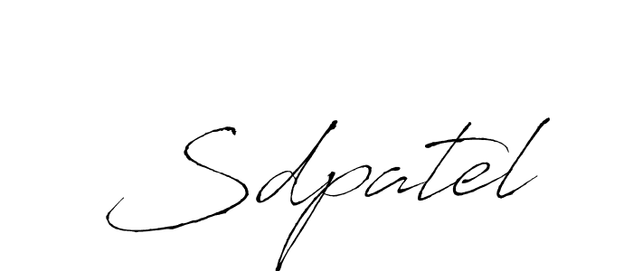 Once you've used our free online signature maker to create your best signature Antro_Vectra style, it's time to enjoy all of the benefits that Sdpatel name signing documents. Sdpatel signature style 6 images and pictures png