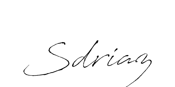 You should practise on your own different ways (Antro_Vectra) to write your name (Sdriaz) in signature. don't let someone else do it for you. Sdriaz signature style 6 images and pictures png