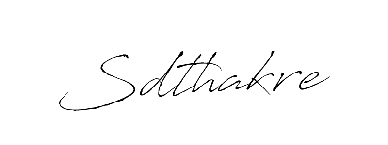 Once you've used our free online signature maker to create your best signature Antro_Vectra style, it's time to enjoy all of the benefits that Sdthakre name signing documents. Sdthakre signature style 6 images and pictures png