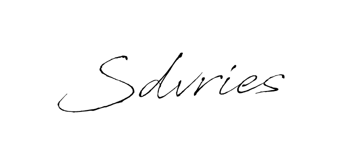 This is the best signature style for the Sdvries name. Also you like these signature font (Antro_Vectra). Mix name signature. Sdvries signature style 6 images and pictures png