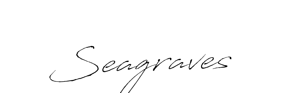 Seagraves stylish signature style. Best Handwritten Sign (Antro_Vectra) for my name. Handwritten Signature Collection Ideas for my name Seagraves. Seagraves signature style 6 images and pictures png