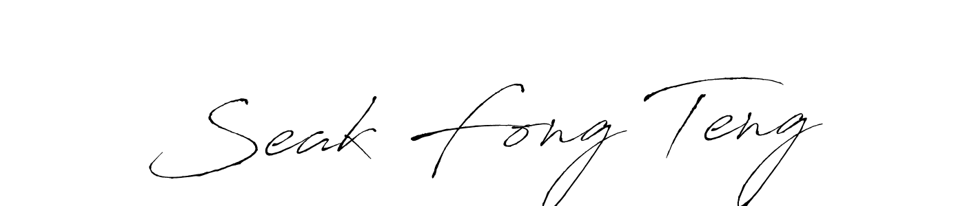 See photos of Seak Fong Teng official signature by Spectra . Check more albums & portfolios. Read reviews & check more about Antro_Vectra font. Seak Fong Teng signature style 6 images and pictures png