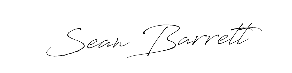 Design your own signature with our free online signature maker. With this signature software, you can create a handwritten (Antro_Vectra) signature for name Sean Barrett. Sean Barrett signature style 6 images and pictures png