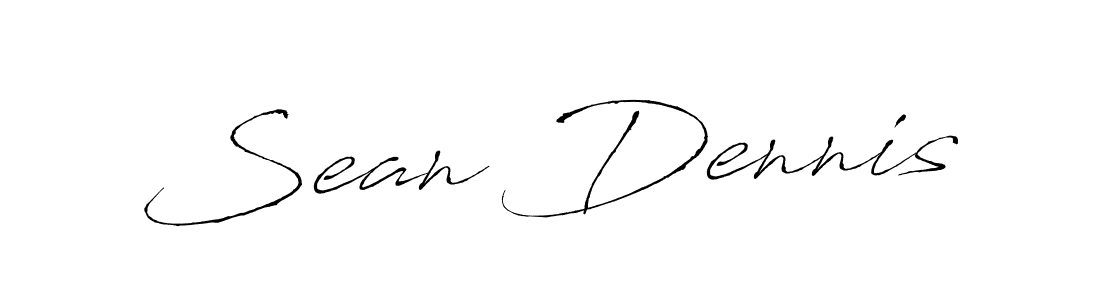 Create a beautiful signature design for name Sean Dennis. With this signature (Antro_Vectra) fonts, you can make a handwritten signature for free. Sean Dennis signature style 6 images and pictures png