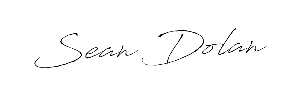 Sean Dolan stylish signature style. Best Handwritten Sign (Antro_Vectra) for my name. Handwritten Signature Collection Ideas for my name Sean Dolan. Sean Dolan signature style 6 images and pictures png