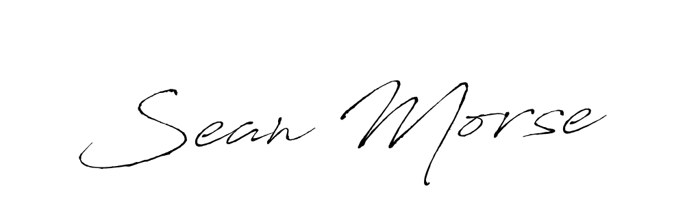 You should practise on your own different ways (Antro_Vectra) to write your name (Sean Morse) in signature. don't let someone else do it for you. Sean Morse signature style 6 images and pictures png