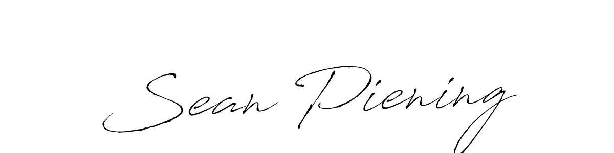 How to make Sean Piening name signature. Use Antro_Vectra style for creating short signs online. This is the latest handwritten sign. Sean Piening signature style 6 images and pictures png