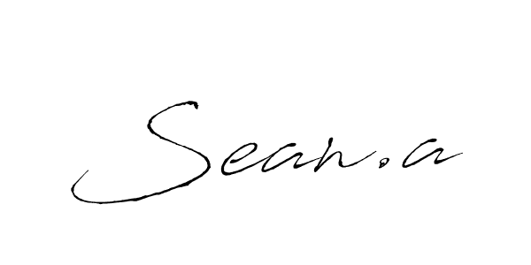 Here are the top 10 professional signature styles for the name Sean.a. These are the best autograph styles you can use for your name. Sean.a signature style 6 images and pictures png