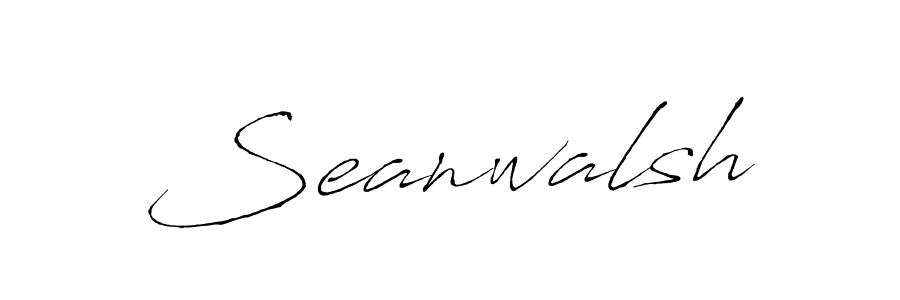 How to make Seanwalsh name signature. Use Antro_Vectra style for creating short signs online. This is the latest handwritten sign. Seanwalsh signature style 6 images and pictures png