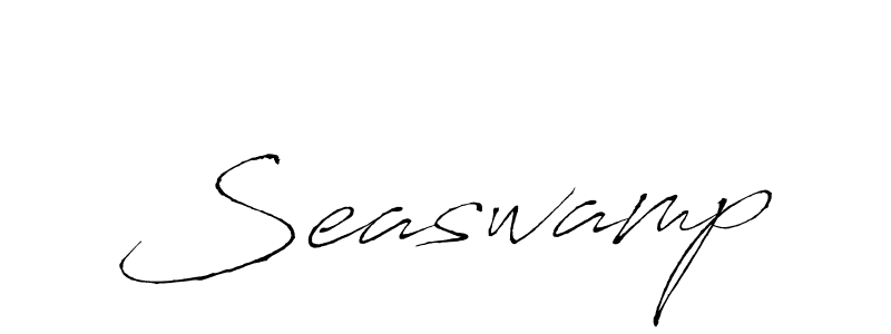 It looks lik you need a new signature style for name Seaswamp. Design unique handwritten (Antro_Vectra) signature with our free signature maker in just a few clicks. Seaswamp signature style 6 images and pictures png