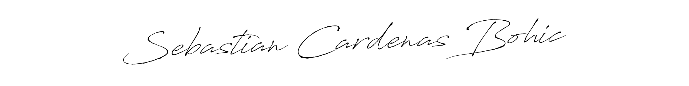Make a beautiful signature design for name Sebastian Cardenas Bohic. With this signature (Antro_Vectra) style, you can create a handwritten signature for free. Sebastian Cardenas Bohic signature style 6 images and pictures png
