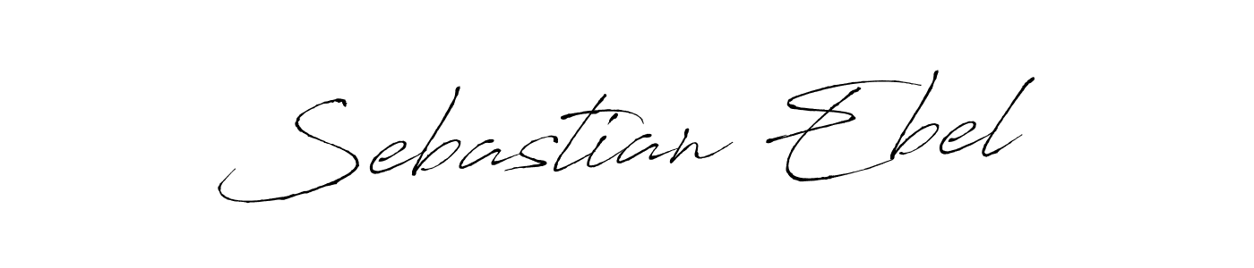 Make a beautiful signature design for name Sebastian Ebel. With this signature (Antro_Vectra) style, you can create a handwritten signature for free. Sebastian Ebel signature style 6 images and pictures png