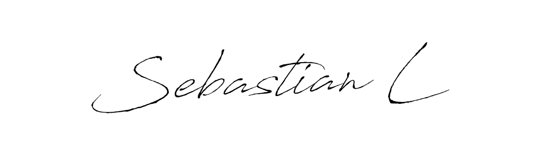 Use a signature maker to create a handwritten signature online. With this signature software, you can design (Antro_Vectra) your own signature for name Sebastian L. Sebastian L signature style 6 images and pictures png