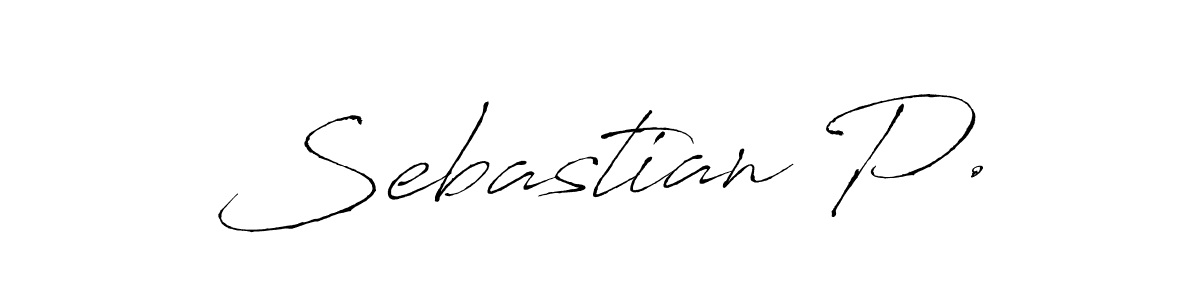 Also we have Sebastian P. name is the best signature style. Create professional handwritten signature collection using Antro_Vectra autograph style. Sebastian P. signature style 6 images and pictures png