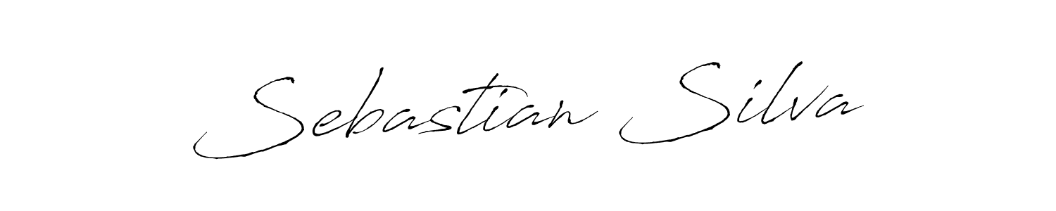 Sebastian Silva stylish signature style. Best Handwritten Sign (Antro_Vectra) for my name. Handwritten Signature Collection Ideas for my name Sebastian Silva. Sebastian Silva signature style 6 images and pictures png