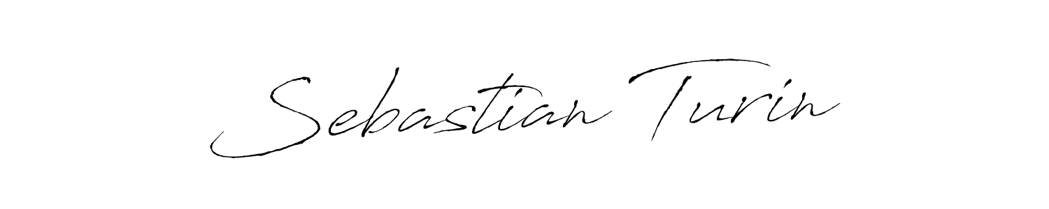 How to make Sebastian Turin name signature. Use Antro_Vectra style for creating short signs online. This is the latest handwritten sign. Sebastian Turin signature style 6 images and pictures png