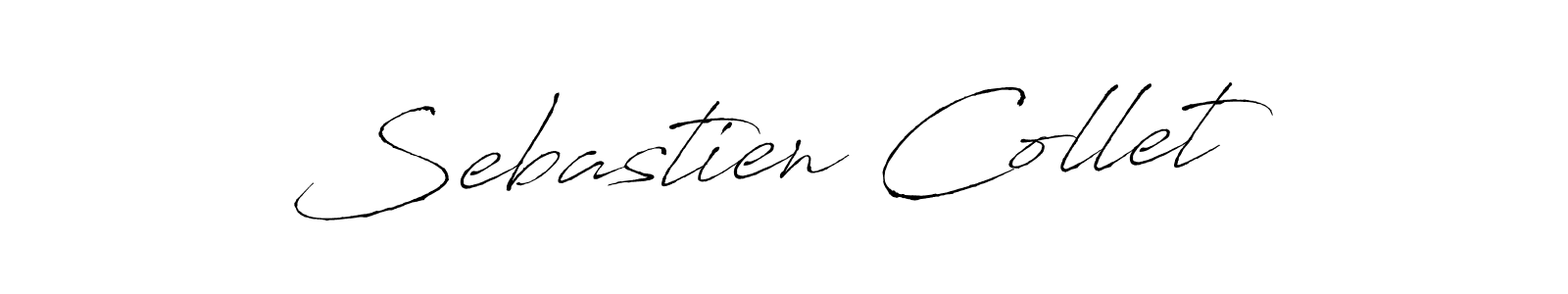 You should practise on your own different ways (Antro_Vectra) to write your name (Sebastien Collet) in signature. don't let someone else do it for you. Sebastien Collet signature style 6 images and pictures png