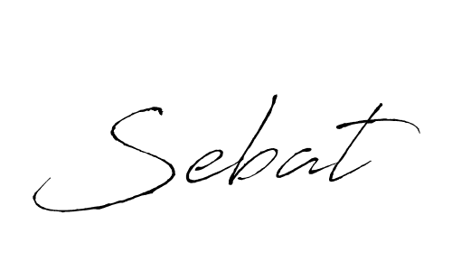 Similarly Antro_Vectra is the best handwritten signature design. Signature creator online .You can use it as an online autograph creator for name Sebat. Sebat signature style 6 images and pictures png