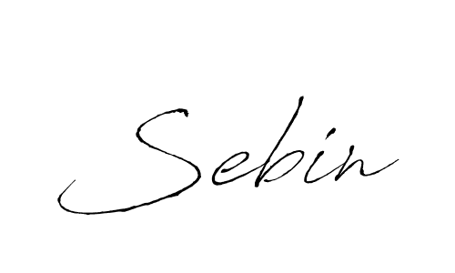 You should practise on your own different ways (Antro_Vectra) to write your name (Sebin) in signature. don't let someone else do it for you. Sebin signature style 6 images and pictures png