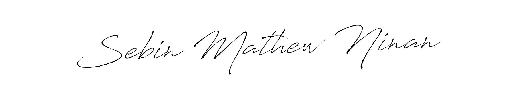 You can use this online signature creator to create a handwritten signature for the name Sebin Mathew Ninan. This is the best online autograph maker. Sebin Mathew Ninan signature style 6 images and pictures png