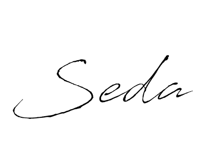 Make a beautiful signature design for name Seda. With this signature (Antro_Vectra) style, you can create a handwritten signature for free. Seda signature style 6 images and pictures png