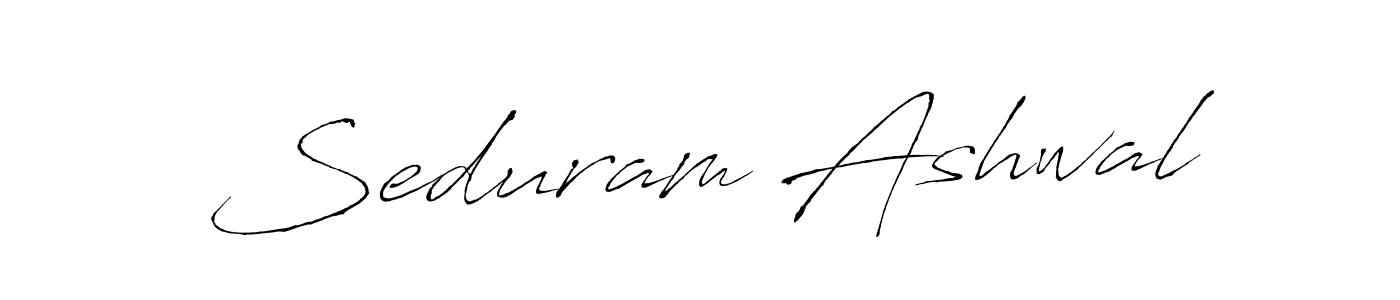 Antro_Vectra is a professional signature style that is perfect for those who want to add a touch of class to their signature. It is also a great choice for those who want to make their signature more unique. Get Seduram Ashwal name to fancy signature for free. Seduram Ashwal signature style 6 images and pictures png