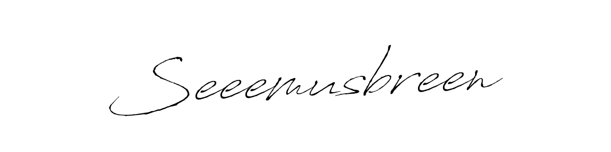 Make a beautiful signature design for name Seeemusbreen. Use this online signature maker to create a handwritten signature for free. Seeemusbreen signature style 6 images and pictures png