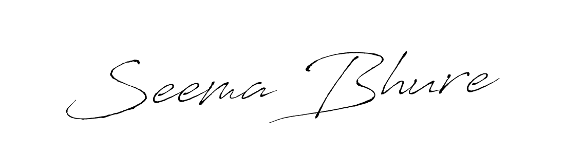 Make a beautiful signature design for name Seema Bhure. Use this online signature maker to create a handwritten signature for free. Seema Bhure signature style 6 images and pictures png