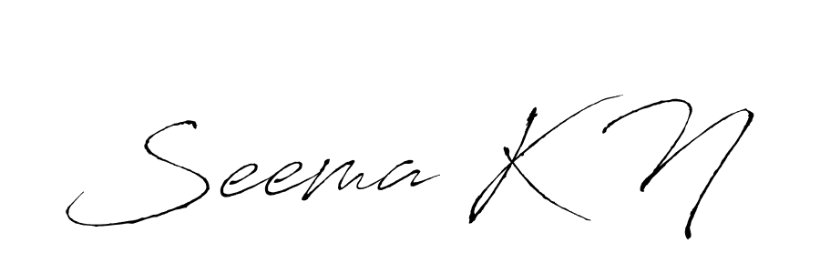 Best and Professional Signature Style for Seema K N. Antro_Vectra Best Signature Style Collection. Seema K N signature style 6 images and pictures png