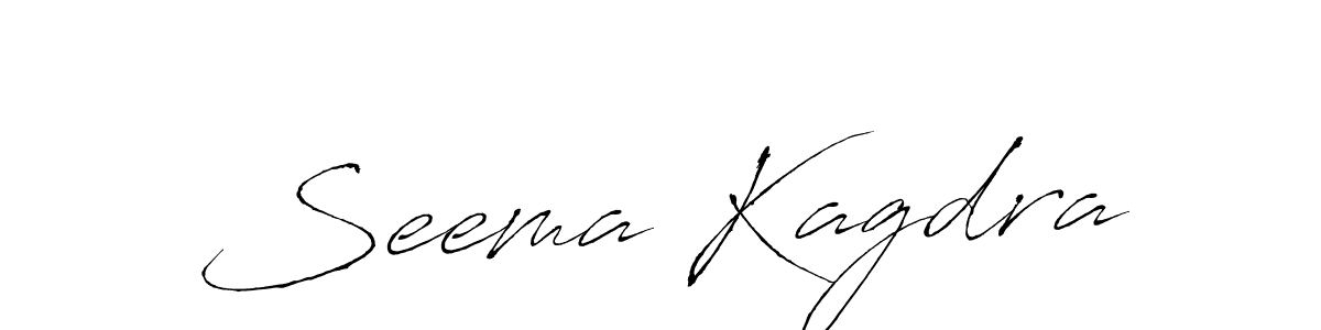 if you are searching for the best signature style for your name Seema Kagdra. so please give up your signature search. here we have designed multiple signature styles  using Antro_Vectra. Seema Kagdra signature style 6 images and pictures png