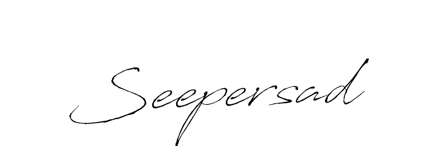 You should practise on your own different ways (Antro_Vectra) to write your name (Seepersad) in signature. don't let someone else do it for you. Seepersad signature style 6 images and pictures png