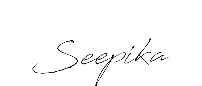 Also You can easily find your signature by using the search form. We will create Seepika name handwritten signature images for you free of cost using Antro_Vectra sign style. Seepika signature style 6 images and pictures png