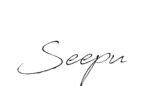 Make a beautiful signature design for name Seepu. Use this online signature maker to create a handwritten signature for free. Seepu signature style 6 images and pictures png