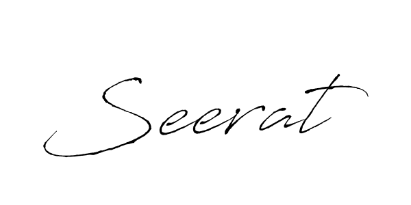 You should practise on your own different ways (Antro_Vectra) to write your name (Seerat) in signature. don't let someone else do it for you. Seerat signature style 6 images and pictures png