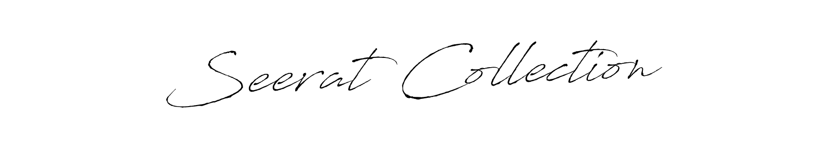 How to Draw Seerat Collection signature style? Antro_Vectra is a latest design signature styles for name Seerat Collection. Seerat Collection signature style 6 images and pictures png