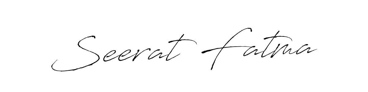 Make a beautiful signature design for name Seerat Fatma. Use this online signature maker to create a handwritten signature for free. Seerat Fatma signature style 6 images and pictures png