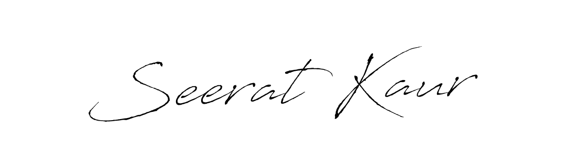 Use a signature maker to create a handwritten signature online. With this signature software, you can design (Antro_Vectra) your own signature for name Seerat Kaur. Seerat Kaur signature style 6 images and pictures png