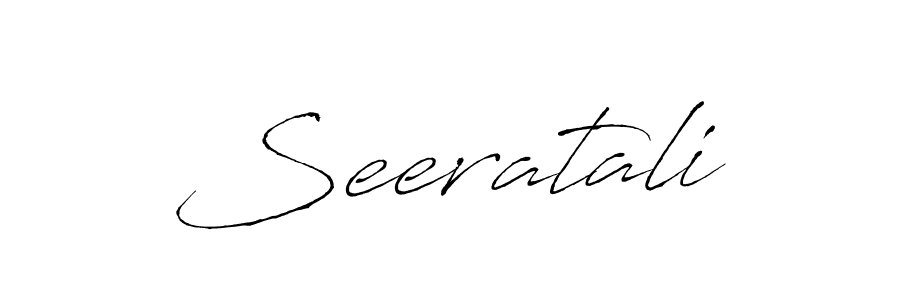 Use a signature maker to create a handwritten signature online. With this signature software, you can design (Antro_Vectra) your own signature for name Seeratali. Seeratali signature style 6 images and pictures png