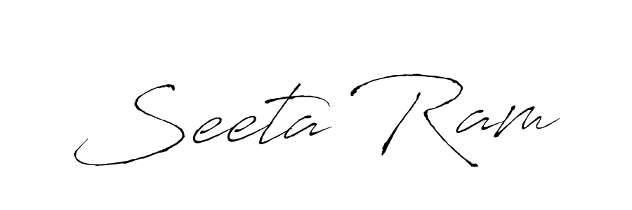 Make a beautiful signature design for name Seeta Ram. Use this online signature maker to create a handwritten signature for free. Seeta Ram signature style 6 images and pictures png