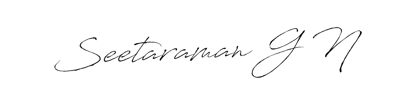 Once you've used our free online signature maker to create your best signature Antro_Vectra style, it's time to enjoy all of the benefits that Seetaraman G N name signing documents. Seetaraman G N signature style 6 images and pictures png