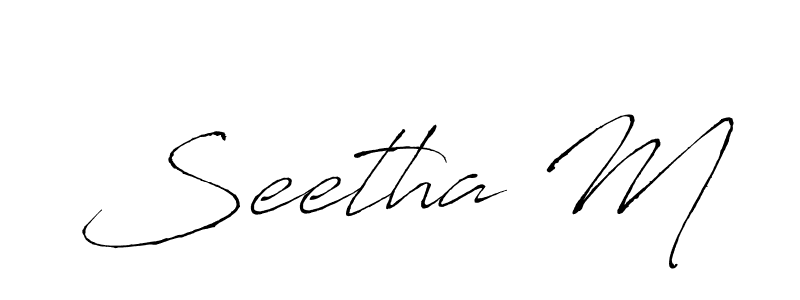 Here are the top 10 professional signature styles for the name Seetha M. These are the best autograph styles you can use for your name. Seetha M signature style 6 images and pictures png