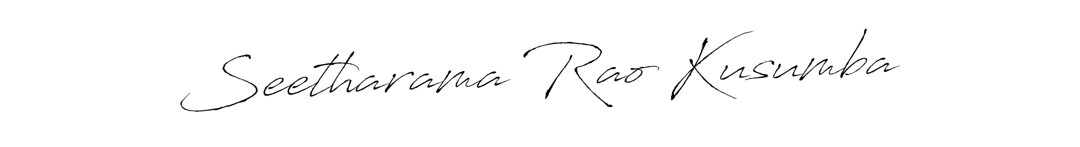 The best way (Antro_Vectra) to make a short signature is to pick only two or three words in your name. The name Seetharama Rao Kusumba include a total of six letters. For converting this name. Seetharama Rao Kusumba signature style 6 images and pictures png