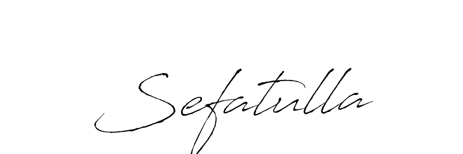 Make a beautiful signature design for name Sefatulla. With this signature (Antro_Vectra) style, you can create a handwritten signature for free. Sefatulla signature style 6 images and pictures png