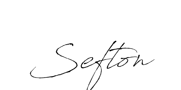 The best way (Antro_Vectra) to make a short signature is to pick only two or three words in your name. The name Sefton include a total of six letters. For converting this name. Sefton signature style 6 images and pictures png